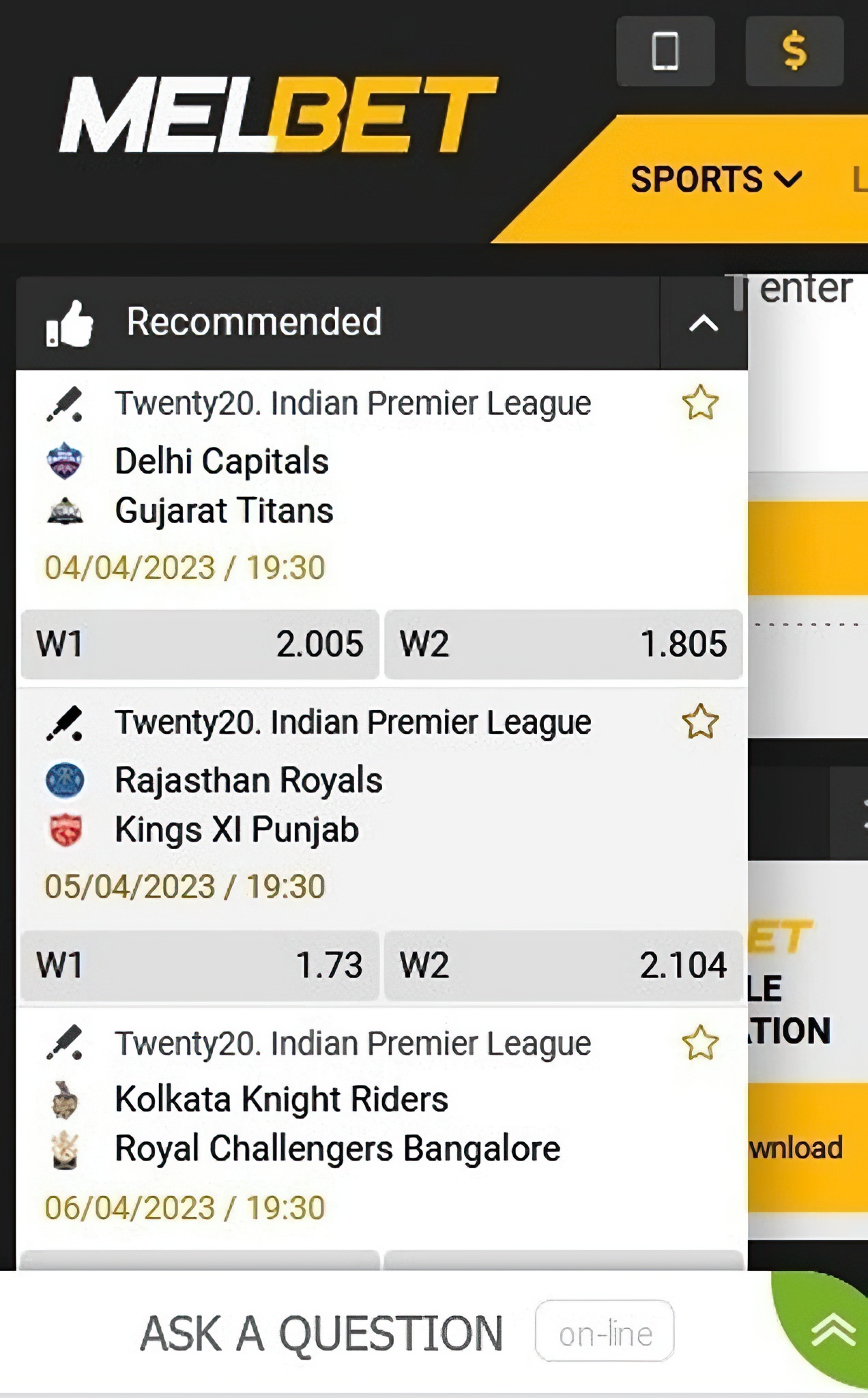 real money ipl betting app